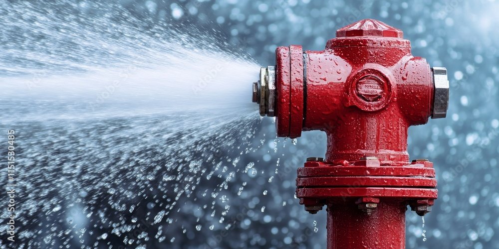 Industrial Hydrant Pipeline System